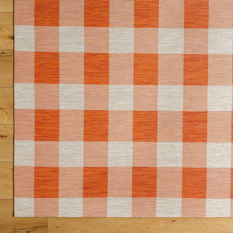 Verena Modern Burnt Orange Area Rug
