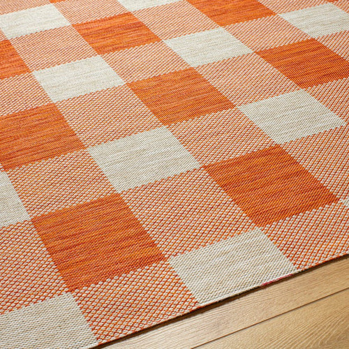 Verena Modern Burnt Orange Area Rug