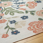 Kyesha Modern Rust/Dark Moss Area Rug