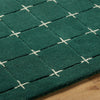 Richad Modern Dark Green Area Rug