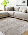 Malory Modern Dark Brown Area Rug