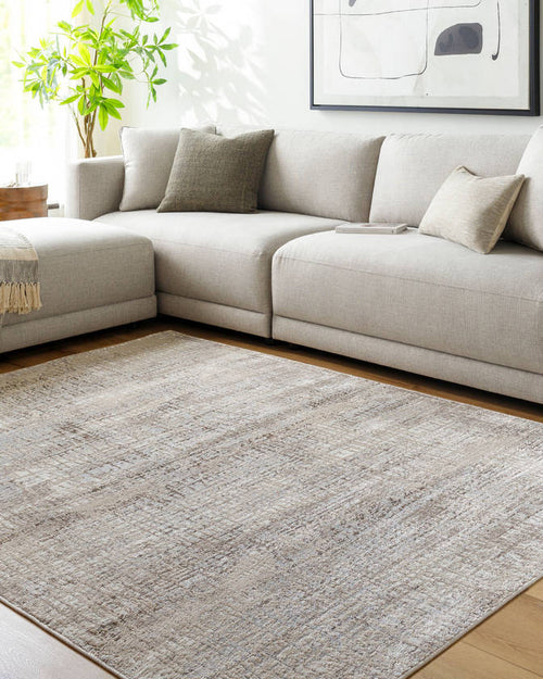 Malory Modern Dark Brown Area Rug