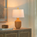 Ashling Modern Tan Table Lamp