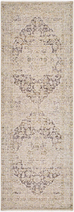 Sandrea Traditional Light Brown Area Rug