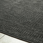 Benjaman Bohemian Black Area Rug