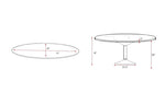Surprise Wood/Black Dining Table