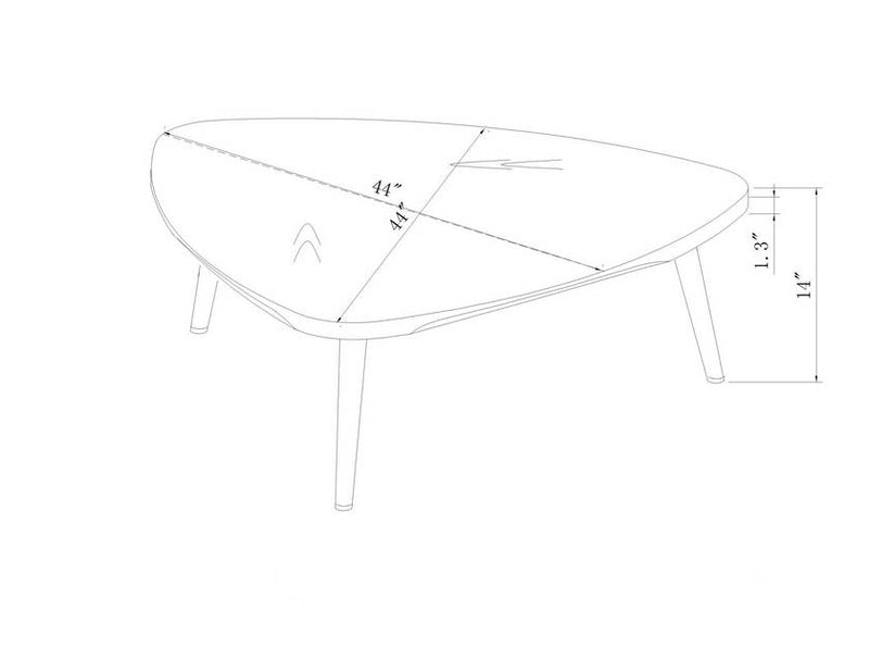 Delbert Brown Coffee Table