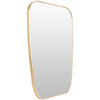 Samone Modern Gold Wall Mirror