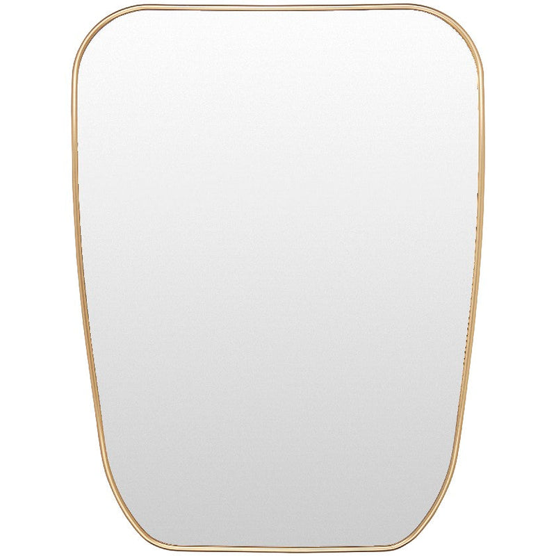 Alyce Modern Gold Wall Mirror