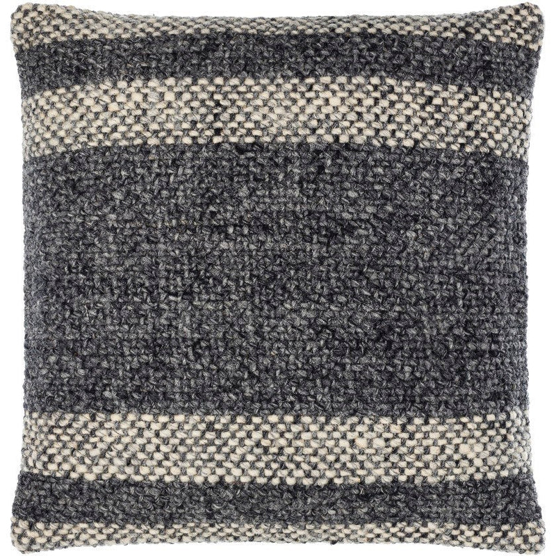 Hiroshi Steel Grey Pillow Cover