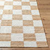 Kamey Texture Tan/Off-White Area Rug - Becki Owens x Livabliss