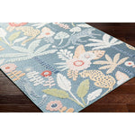 Marquite Cottage Pale Blue Area Rug