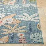 Marquite Cottage Pale Blue Area Rug