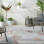 Ottis Cottage Cream/Rust Area Rug