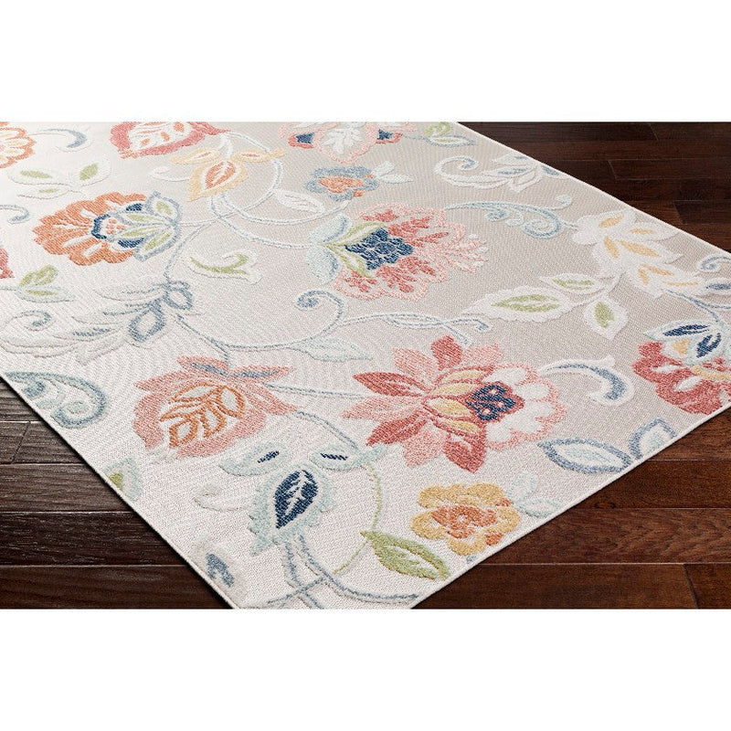Ottis Cottage Cream/Rust Area Rug