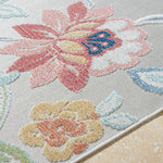 Ottis Cottage Cream/Rust Area Rug