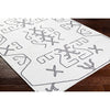 Celisa Modern Ivory Washable Area Rug