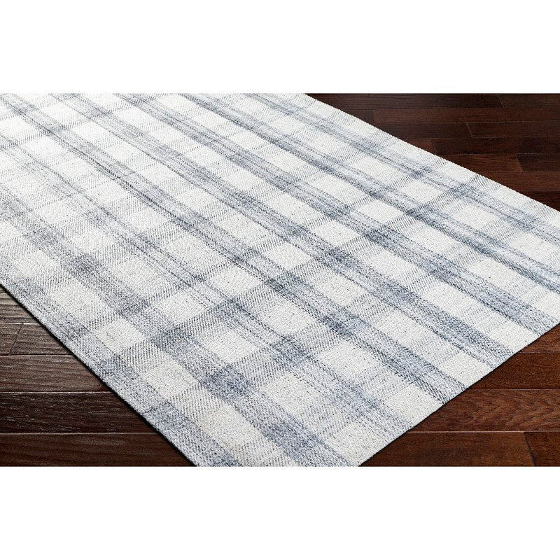 Sammy Modern Light Silver/Ash Area Rug - Becki Owens x Livabliss