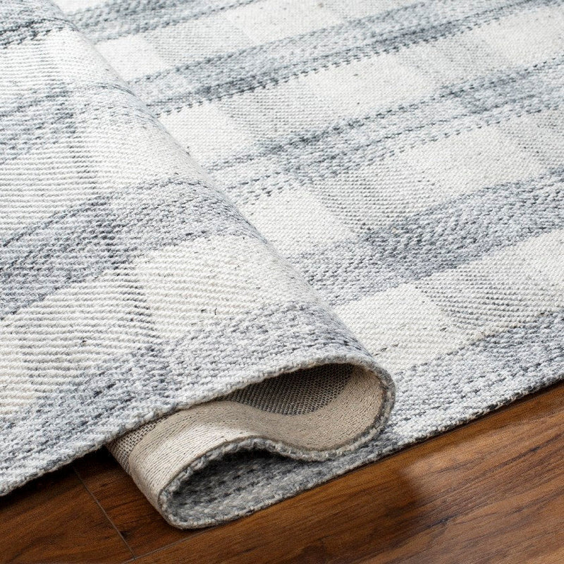 Sammy Modern Light Silver/Ash Area Rug - Becki Owens x Livabliss