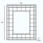 Broekdijk Modern Wall Mirror