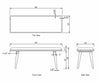Dilkon Upholstered Wood Bench