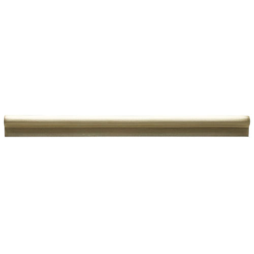 Large Modern Round Bar Pull, Brass
