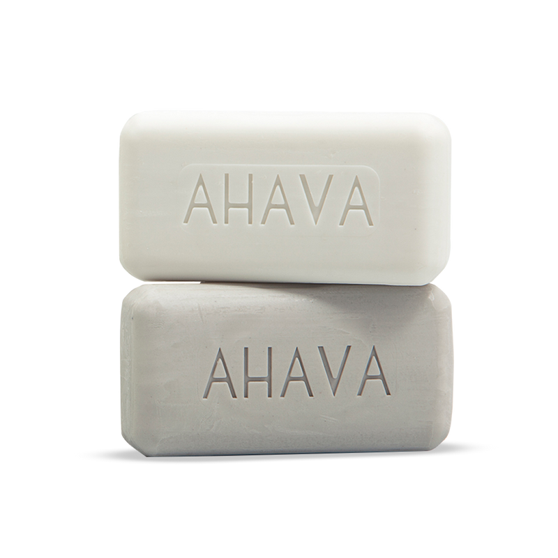 AHAVA Sea-Sourced Soap Set: Mud & Salt