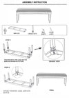 Vasili Beige Bench