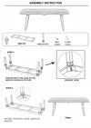 Vasili Khaki Bench