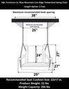Keystone Amish Co. Palmer Live Edge Timberland Swing Chair