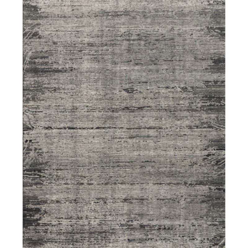 Amara Silver/Dark Grey Hand-Knotted Rug
