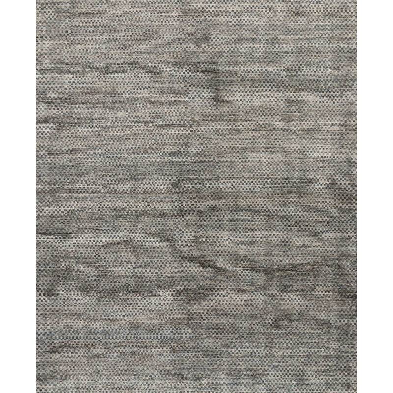 Amara Natural/Slate Hand-Knotted Rug