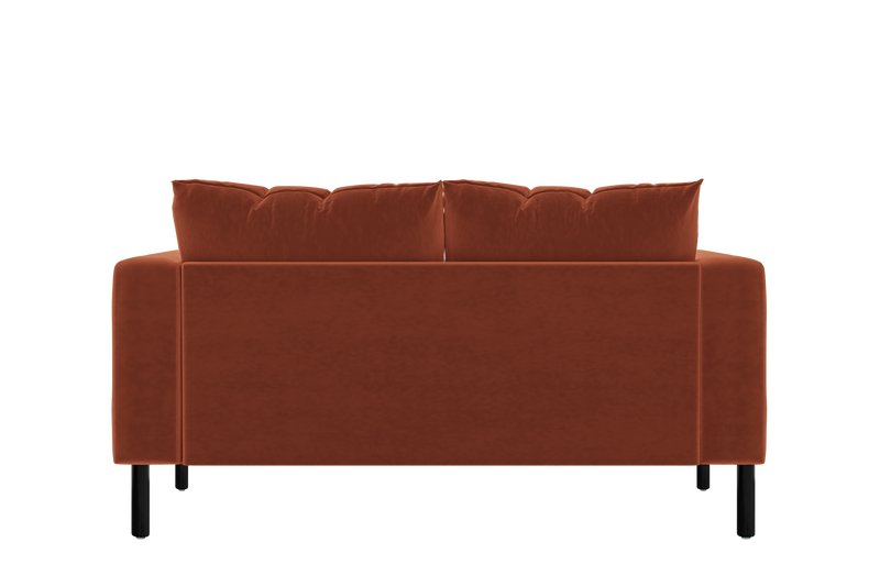 The Essential Loveseat Sectional in Recycled Velvet