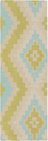 Ailey Global White/Lime Area Rug