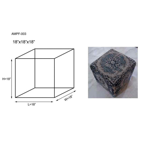 Kaltenleutgeben Teal Pouf