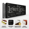 Personalized Lower Level Sign