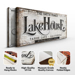 Lake House Sign XI