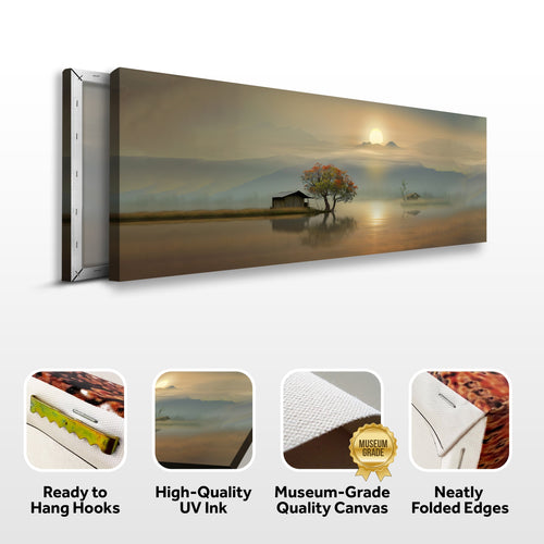 Alone Tree Canvas Wall Art III