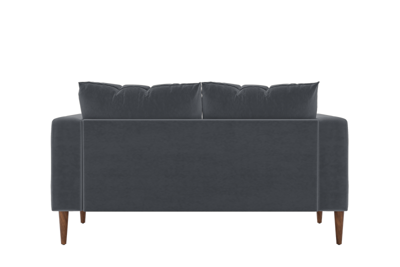 The Essential Loveseat Sectional in Recycled Velvet