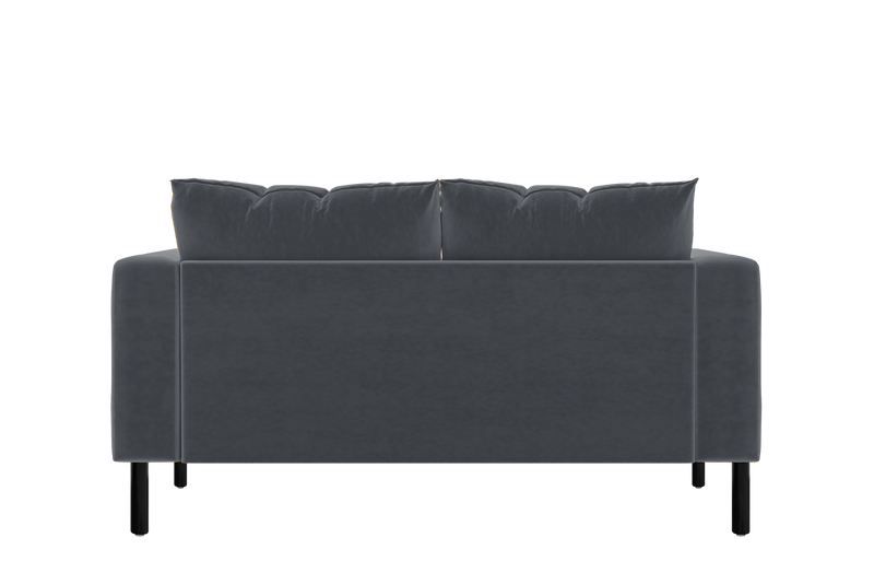 The Essential Loveseat Sectional in Recycled Velvet