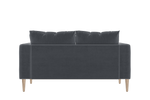 The Essential Loveseat Sectional in Recycled Velvet