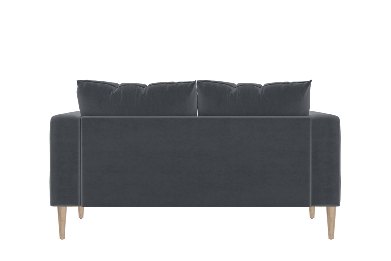The Essential Loveseat Sectional in Recycled Velvet