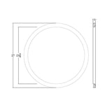 Beesd Traditional Wall Mirror