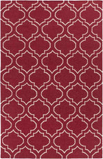 Avon Modern Red Area Rug