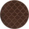 Ermont Modern Chocolate Brown Area Rug