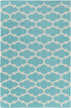 Zeumeren Modern Blue/Ivory Area Rug