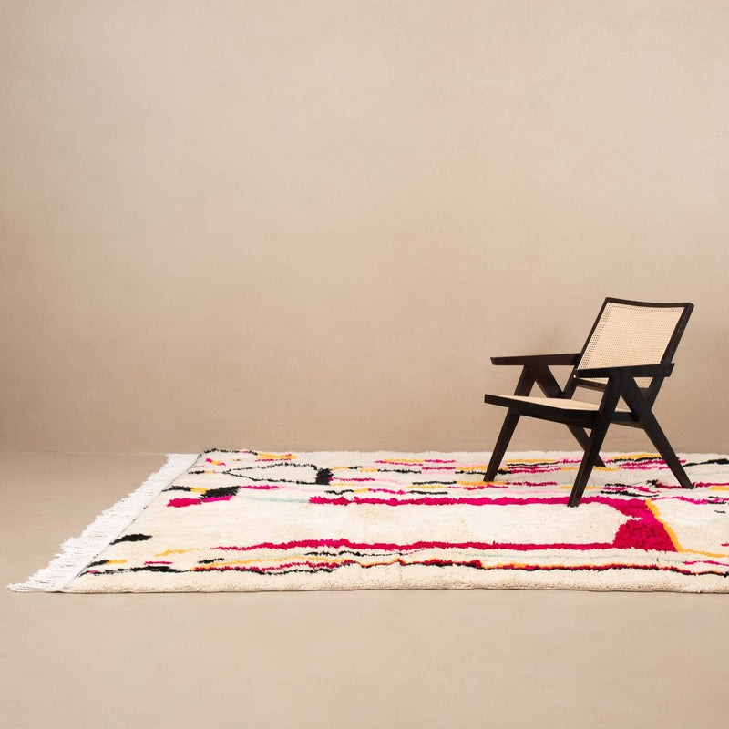 Ranya - Shag Moroccan rug
