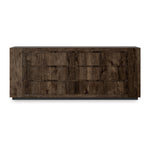 Abaso Ebony Rustic Wormwood Oak 6-Drawer Dresser | ready to ship!