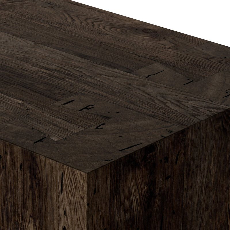 Abaso Ebony Rustic Wormwood Oak 6-Drawer Dresser | ready to ship!