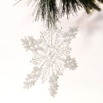 Acrylic Glitter Snowflake